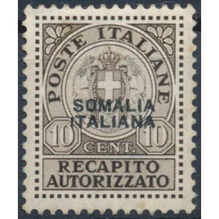 Fee Stamp, Authorised Delivery - Italian Somalia 1940 - MNH - MiNr G1I