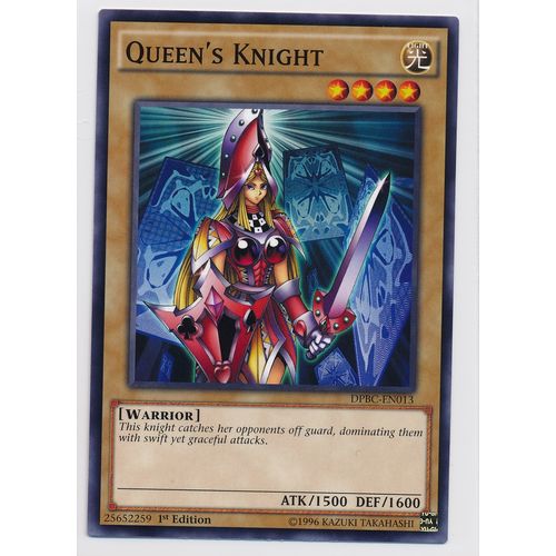 YuGiOh Duelist Pack: Battle City DPBC-EN013 Queen's Knight 1st Edition