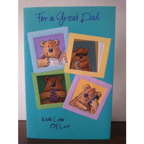 dad birthday card - For A Great Dad - 03