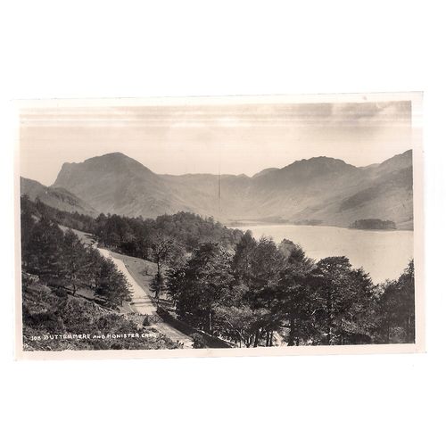 BUTTERMERE AND HONISTER CRAG CUMBRIA unused postcard.by G.P.Abraham Ltd =
