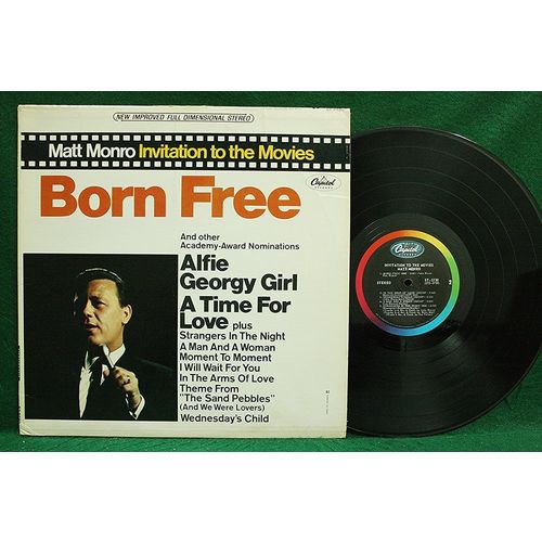 Matt Monro - Invitation To The Movies-Born Free - ST 2730 - EX