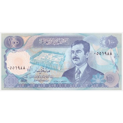 1994 - Iraq 100 Dinar Banknote UNC