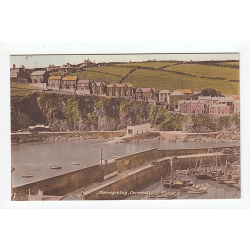 Harbour View Mevagissey Cornwall Postcard ML2