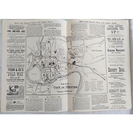 ROYAL AGRICULTURAL SHOW CHESTER 1893 BROCHURE - REPRODUCTION