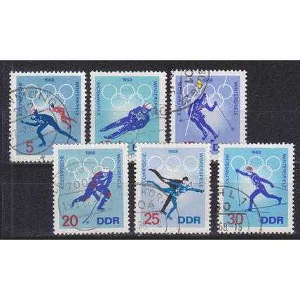 GERMANY DDR [1968] MiNr 1335-40 ( OO/used ) Olympiade