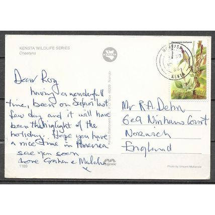 Kenya - Carte Postale REF 7