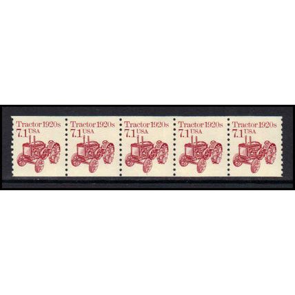 2127 7.1c Tractor Very Fine MNH Dry Gum PNC 1/5 X0733