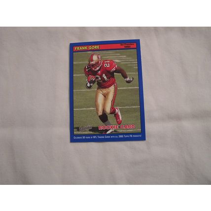 Frank Gore 2005 Bazooka BLUE NO. 177 ROOKIE