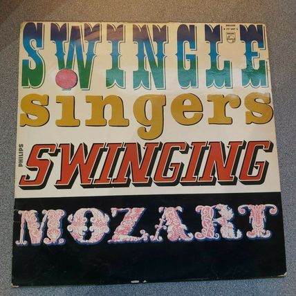 Swingle Singers ‎– Swinging Mozart (P77247L) (LP)