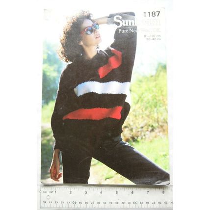 1988 Sunbeam 1187 Geometric Sweater DK