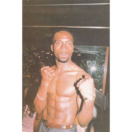 Nigel Benn vs Abdul Umaru Sande Limited Edition Boxing Boxer Postcard