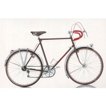 Charrel French 1948 Bicycle Bike Cycle Postcard