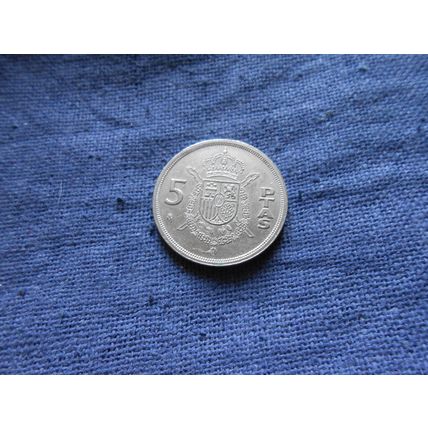 1983 SPAIN 5 PTAS COIN.