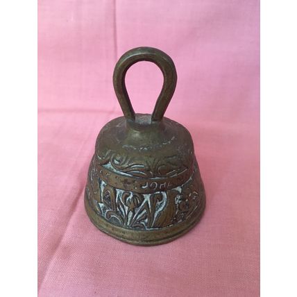 Antique Solid Brass Apostle Bell John Matthew Mark & Luke Collectable Ornament