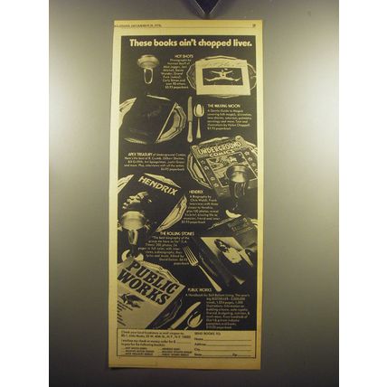 1974 Links Books Advertisement - Hot Shots, The Waxing Moon