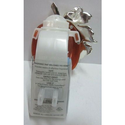 Bath & Body Works Wallflower Diffuser Plug-in Light-Up orange Glitter Pumpkin