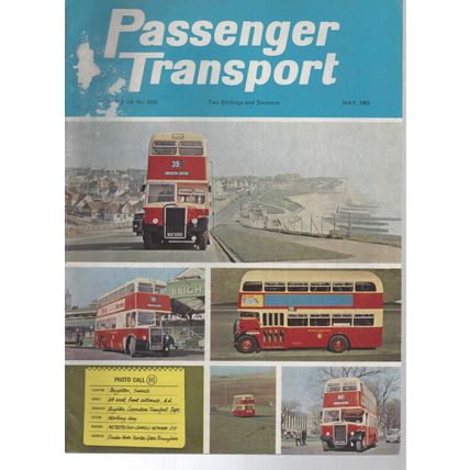 Passenger Transport Bus Magazine May 1965 Vol 128 No 3226