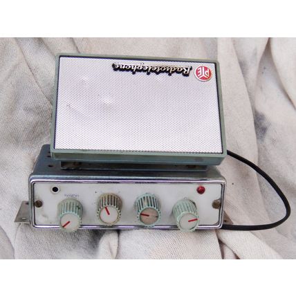 Police PYE Vangard / AM10 1960’s Control Box & Speaker For Motorbike & Car