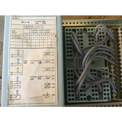 ABB RK 671 003-AA,ABB RACID RK 671203AA,RK671003PB OVERCURRENT PROTECTION,BW