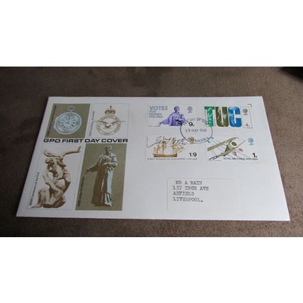 1968 GB FDC Cover - Historical Events - Liverpool frank