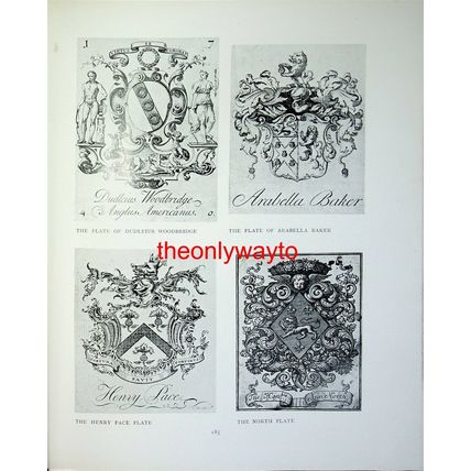 Book-Plates (2), Arabella Baker, Henry Pace, Book Illustration, 1906