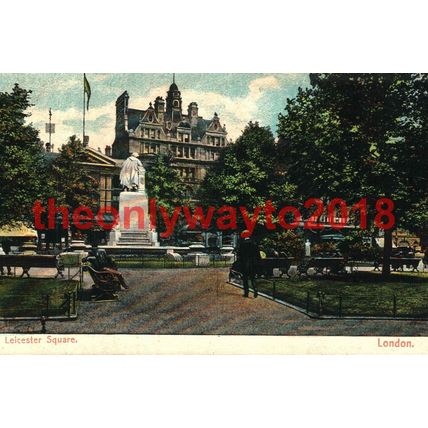 Leicester Square, London, Postcard