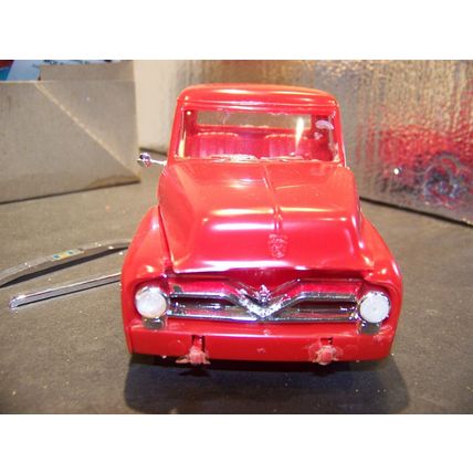 Monogram Stroh's Beer Strohmobile '55 Ford Pickup 1/24 scale Model Assembled