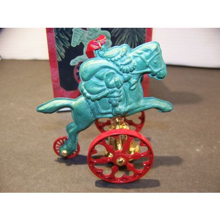 Hallmark Santa Claus Turn of the Century Parade Keepsake Ornament 1997 Diecast
