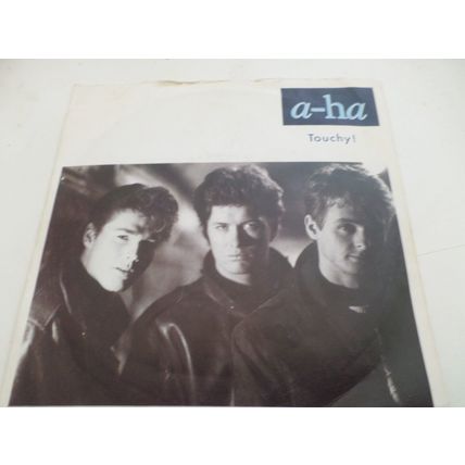 2 x a-ha 7" Singles - Touchy/Hurry Home W 7749 - Manhattan Skyline/We`re Lookin