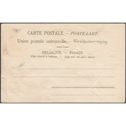 Carte Timbre - Belgique, c.1905 - Ottmar Zieher CPA