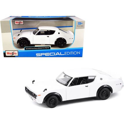 1973 Nissan Skyline 2000GT-R (KPGC110) White "Special Edition" Series 1/24 Di...