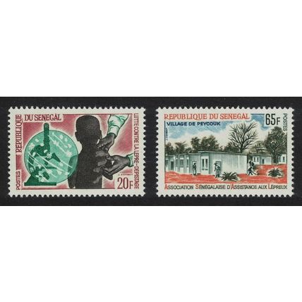 Senegal Anti-leprosy Campaign 2v 1965 MNH SG#292-293 MI#296-297