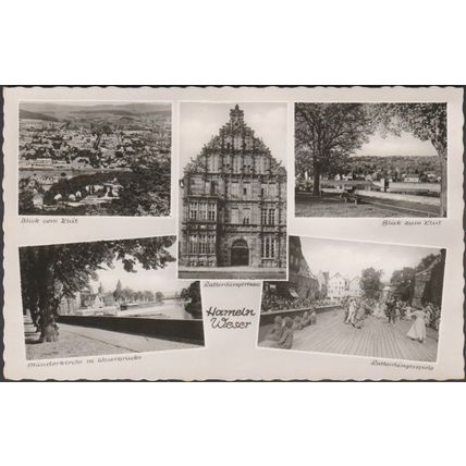 Hameln Weser, c.1950 - Cramers Foto-AK
