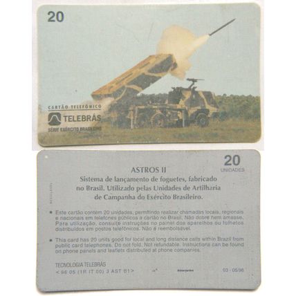 Brazil Phone Card - Astros II