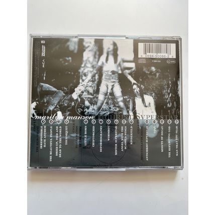 MARILYN MANSON - ANTICHRIST SUPERSTAR (UK AUDIO CD, 1996)