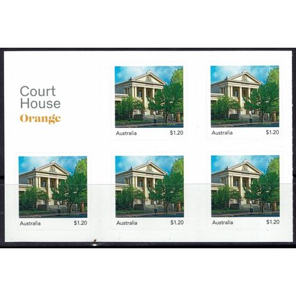 AUSTRALIA ORANGE - COURT HOUSE BOOKLET MNH - LB13