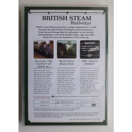 4468 MALLARD - railway DVD - British Steam Railways no. 1 (2005)