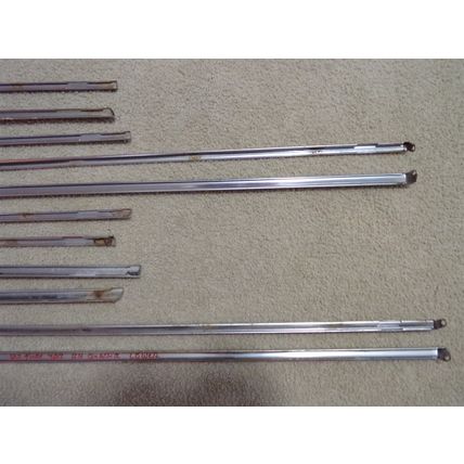 1963 63 Plymouth Fury 4D Four Door Trim OEM 11 pc