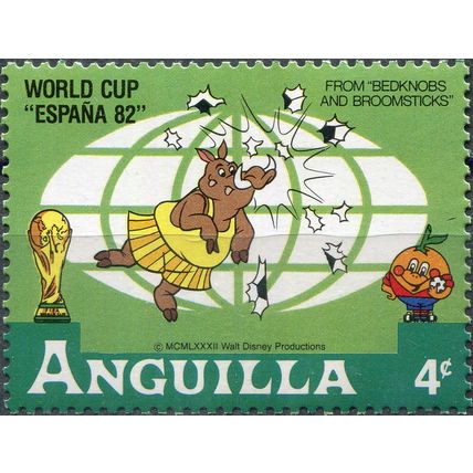 Anguilla. 1982. Animal football (II) (MNH **) Stamp
