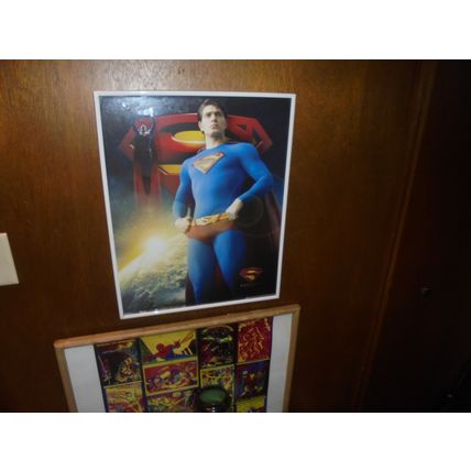SUPERMAN RETURNS MOVIE POSTER FRAMED!! $30.00 + Shipping!