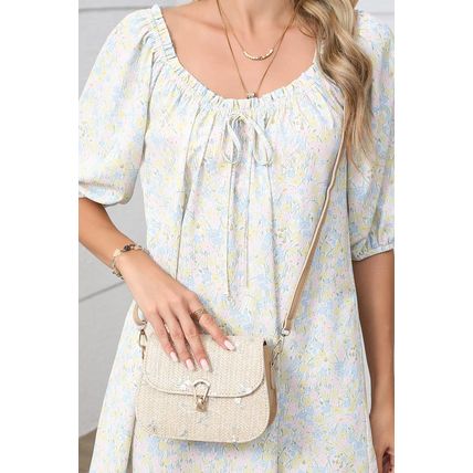 Jet Stream Delicate Weave Detail One Shoulder Bag