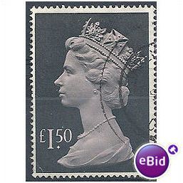 1986 £1.50 Photogravure High Value Machin SG1026e F/U
