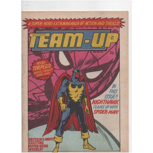 U.K. MARVEL- MARVEL TEAM-UP NO. 7 (1980)