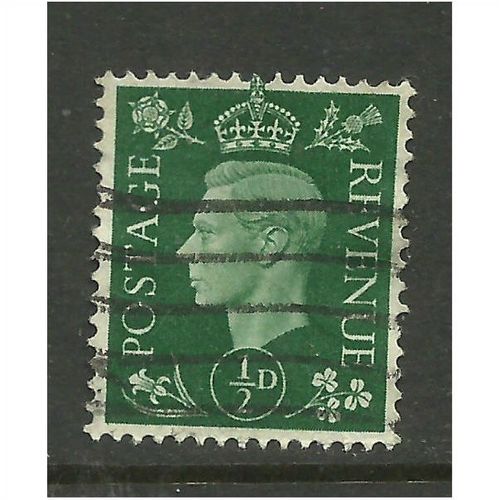 GB 1937 KGV1 1/2d Green stamp SG 462.( H440 )