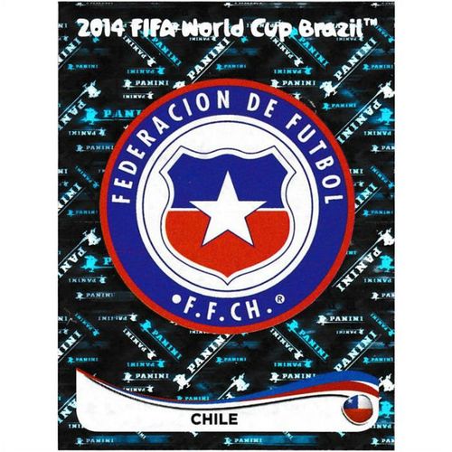 2014 Panini World Cup Soccer Stickers - #146 - Chile Logo