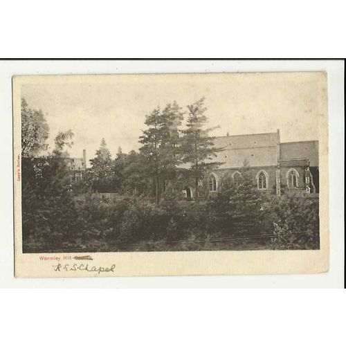 Yorkshire WORMLEY HILL Chapel Postcard by Inge