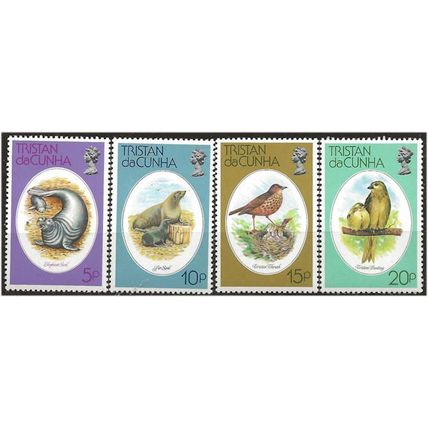 Tristan Da Cunha 1979 Wildlife Set SG255-258 Unmounted Mint . .. .