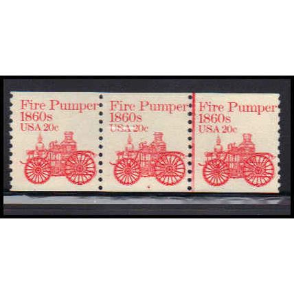1908 20c Fire Pumper Fine MNH Dry Gum PNC 4/3 PA2467