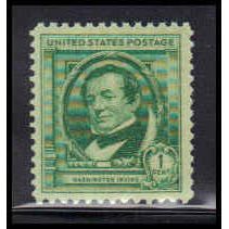 859 1c Washington Irving Fine MNH KA2206