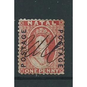 natal stamps victoria sg 60 pen cancel sg60 used